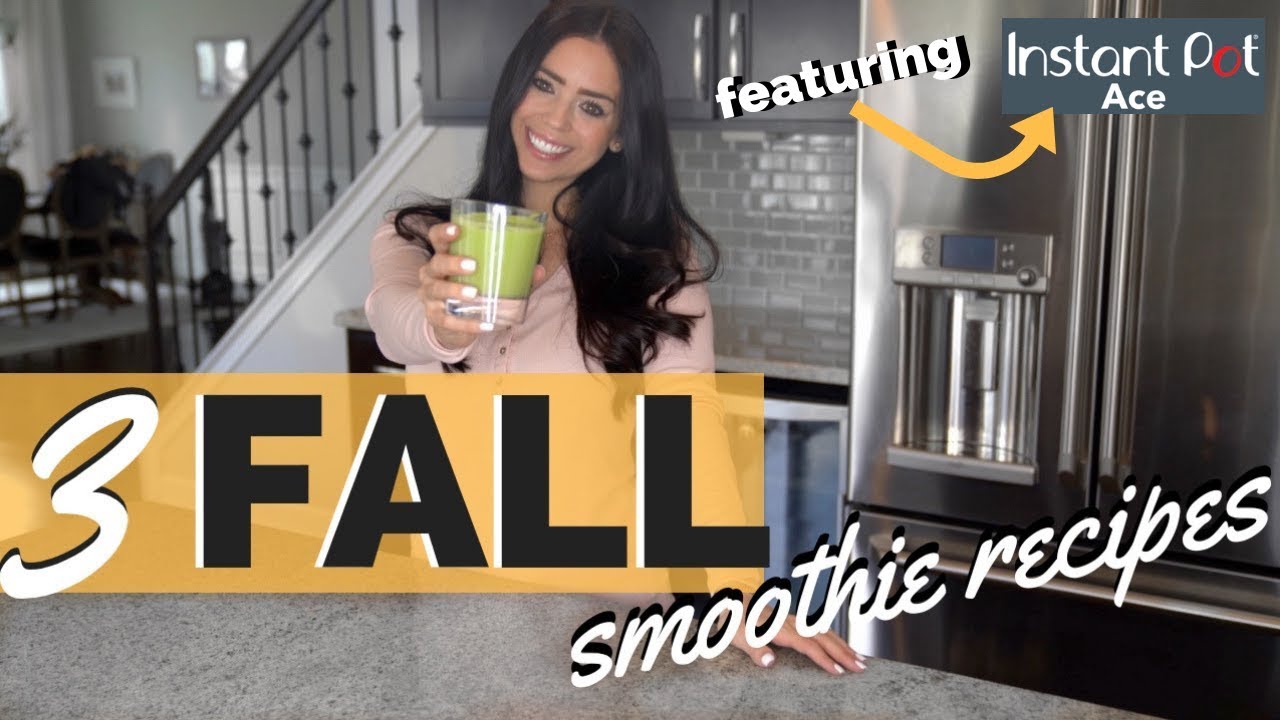 HEALTHY SMOOTHIE RECIPES | Using New Instant Pot Blender