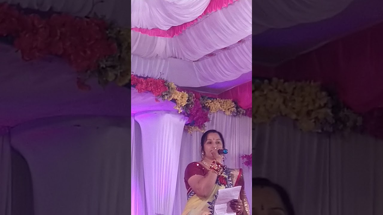Sangeet Sandhya Anchoring || Wedding Anchoring || Radha Varma ,Latur