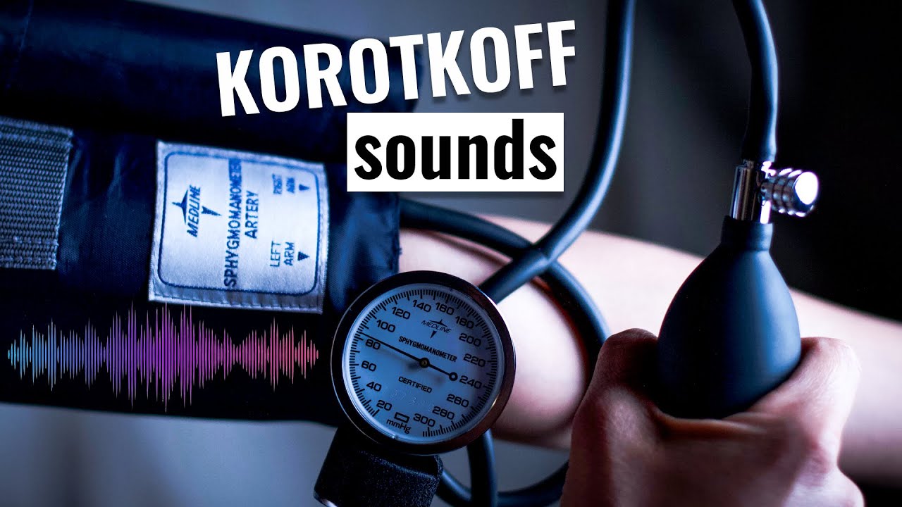 KOROTKOFF SOUNDS | HOW TO TAKE A MANUAL BLOOD PRESSURE | How to check BP | Christina NP |