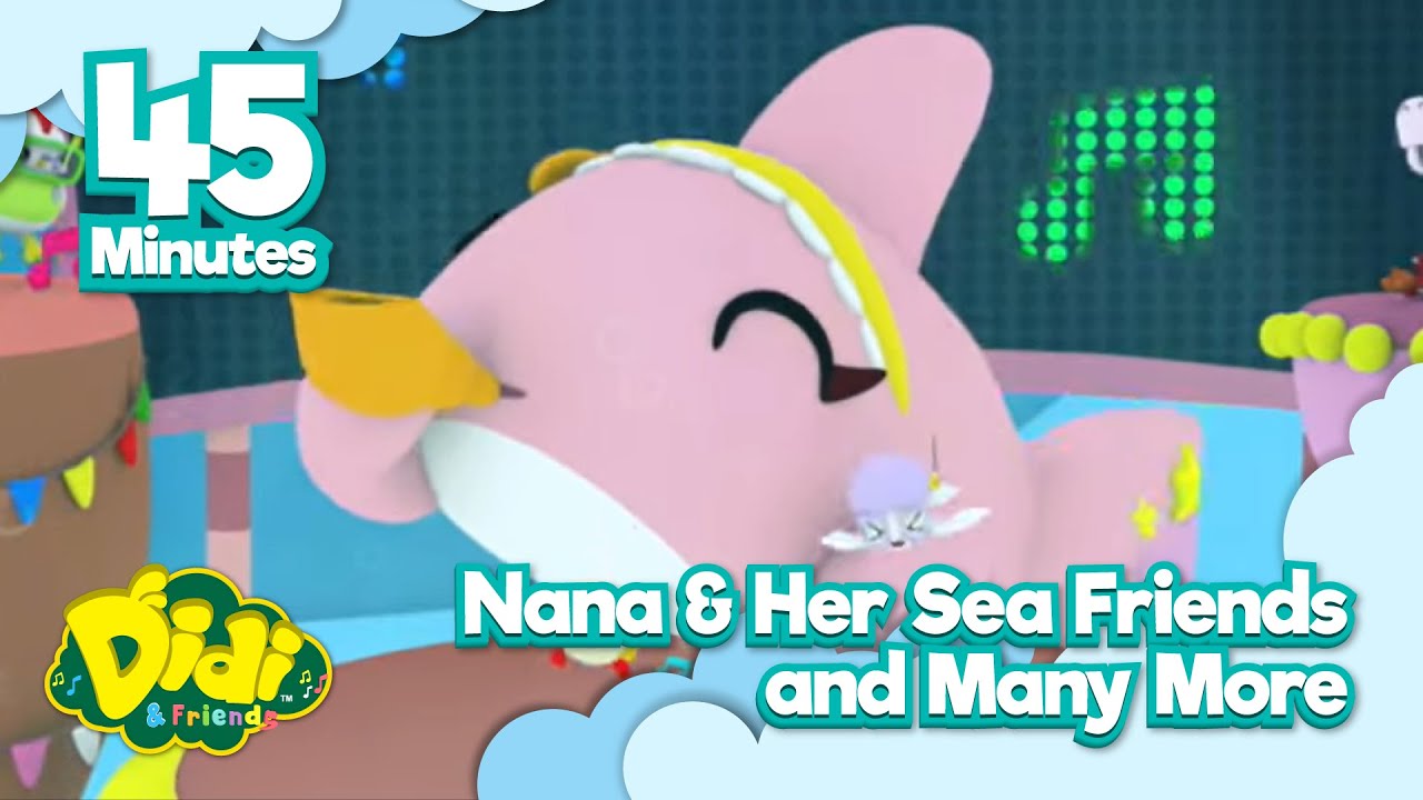 Popular Story For Kids | Nana's Sea Friend and Many More | Didi & Friends English