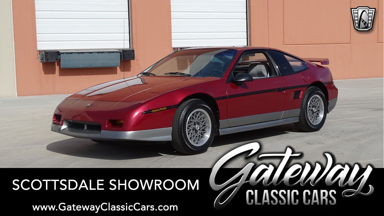 1987 Pontiac Fiero GT For Sale - Gateway Classic Cars of Scottsdale #811