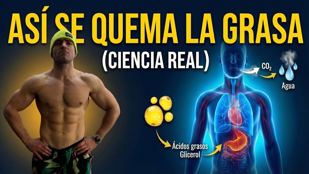 Deja de sudar: así se quema realmente la grasa