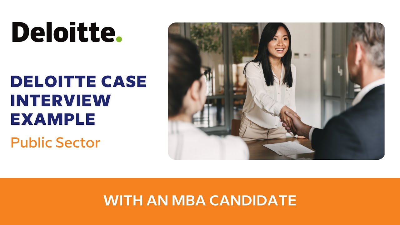 Deloitte Public Sector Case Interview: Video Example