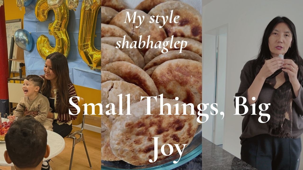 Life lately — little things, new things, happy moments. 🧺 #tibetanvlogger #newvideo