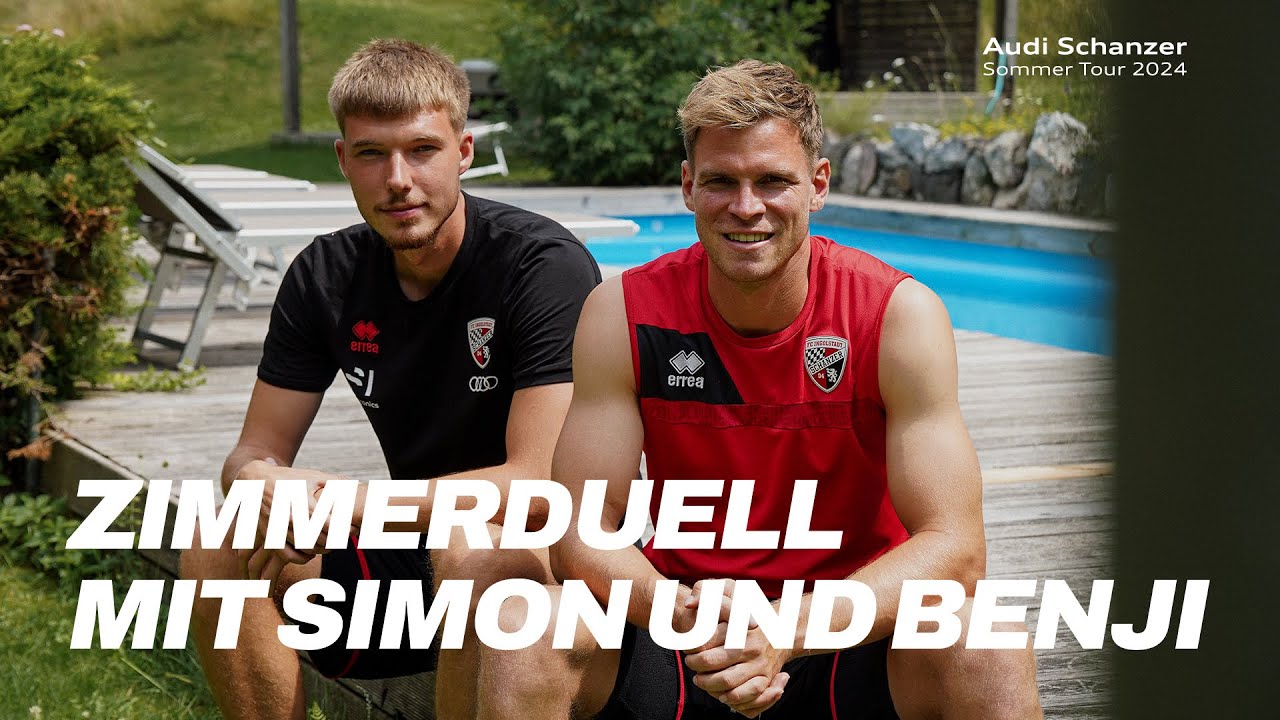 Das Schanzer Zimmerduell mit Simon und Benji