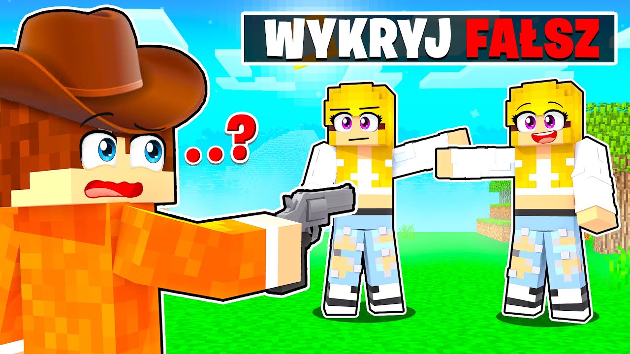ZNAJDŹ FAŁSZYWĄ OSOBĘ w Minecraft!