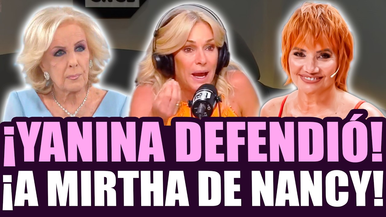 ¡YANINA LATORRE INDIGNADA POR LAS FALTAS DE RESPETO DE NANCY PAZOS HACIA MIRTHA LEGRAND!