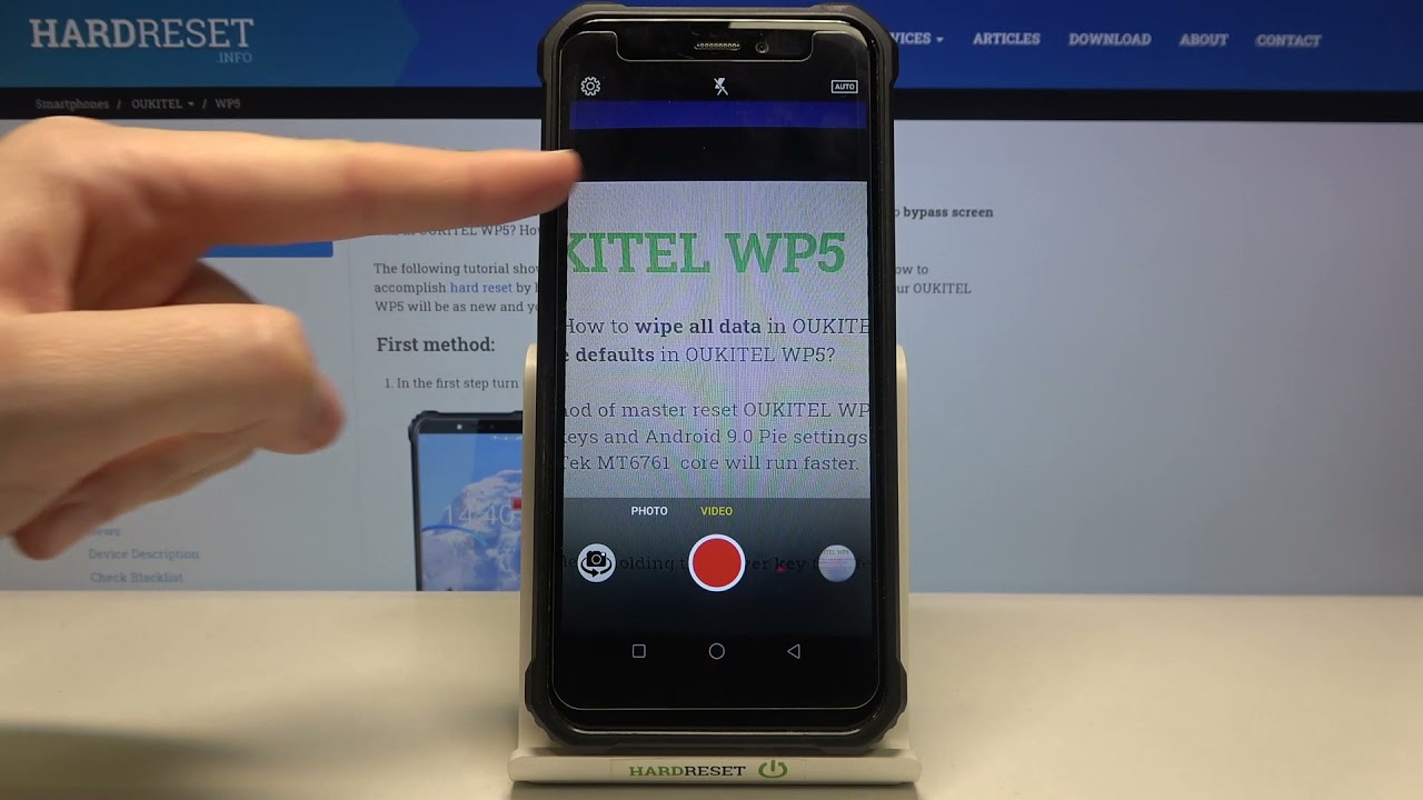 How to Enable Image Stabilization in OUKITEL WP5