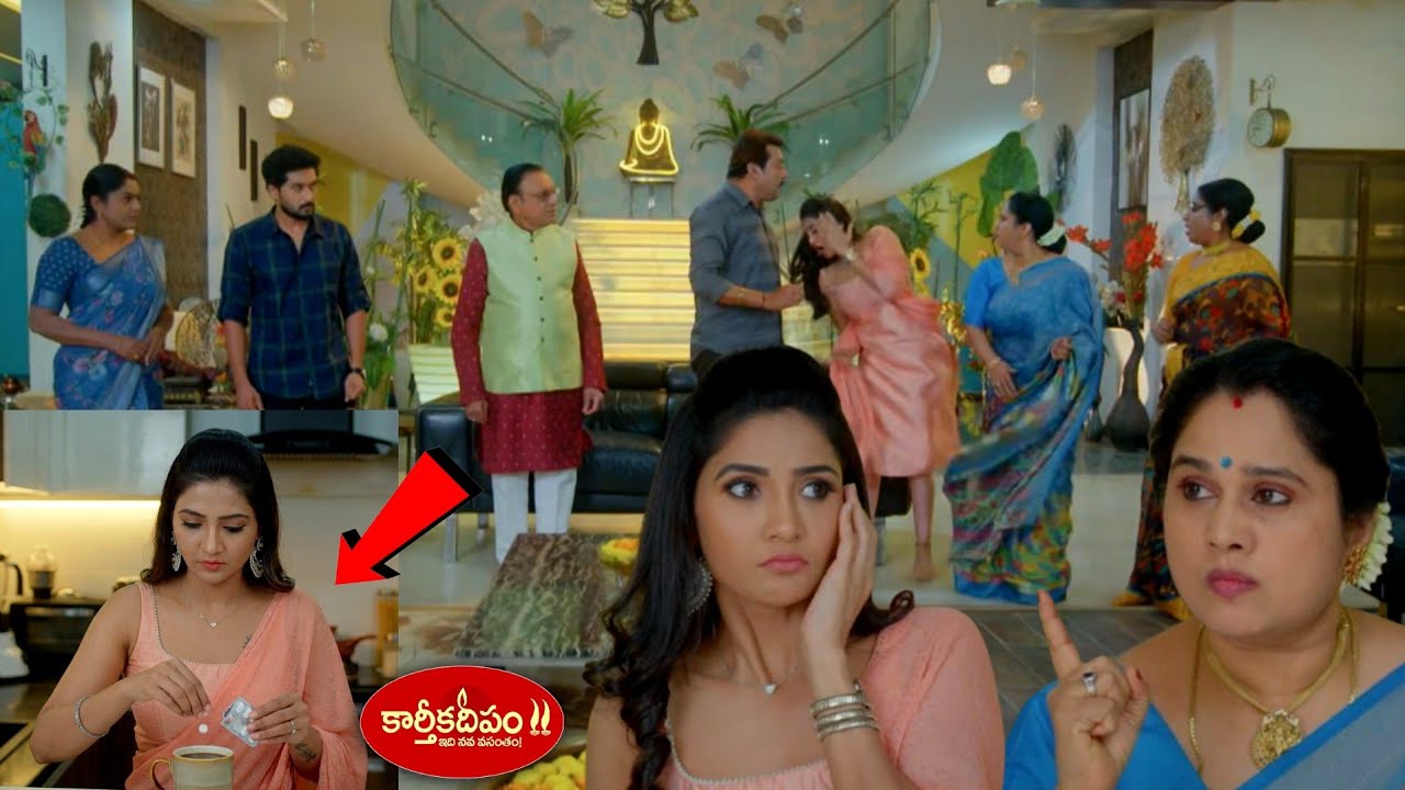 Karthika Deepam Serial Reviewదీప ప్రెగ్నెంట్ పోగొట్టాలని చూసిన జోష్నాని చంప పగలగొట్టిన సుమిత్ర