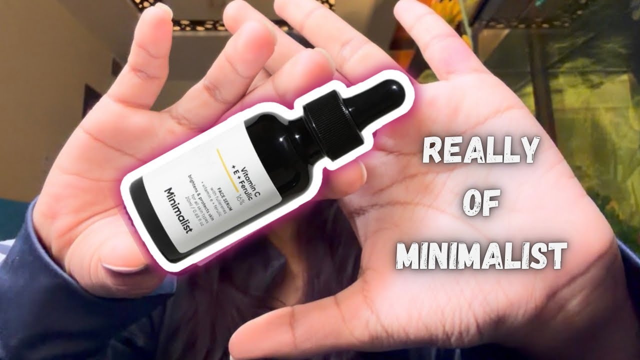 Minimalist Vitamin C + E + Ferulic Acid 16% Serum – Honest Review (No Hype)😳😱