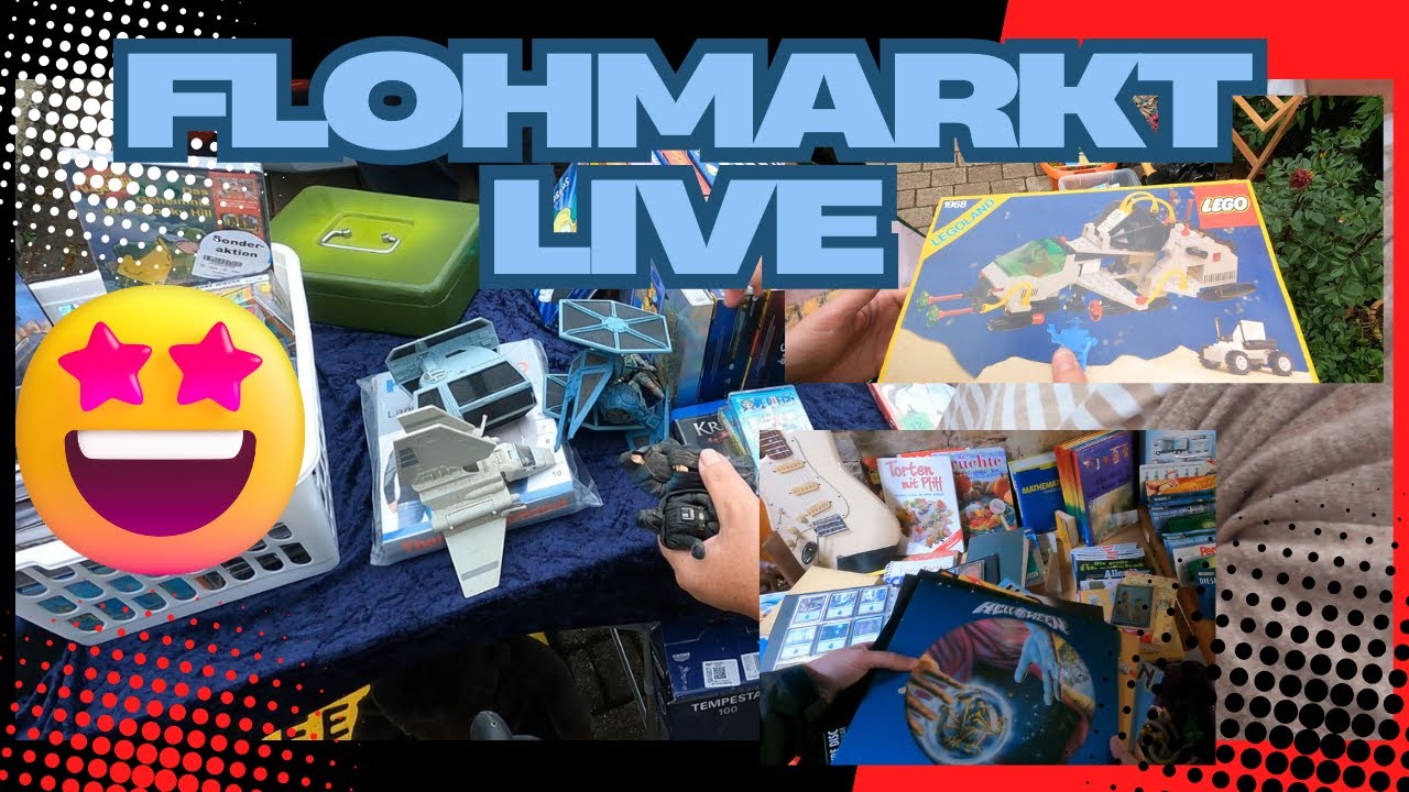 FLOHMARKT LIVE #63 Fassungslos über diese WILDEN Funde auf dem Dorftrödel: Retro-Schätze ohne Ende 🤑
