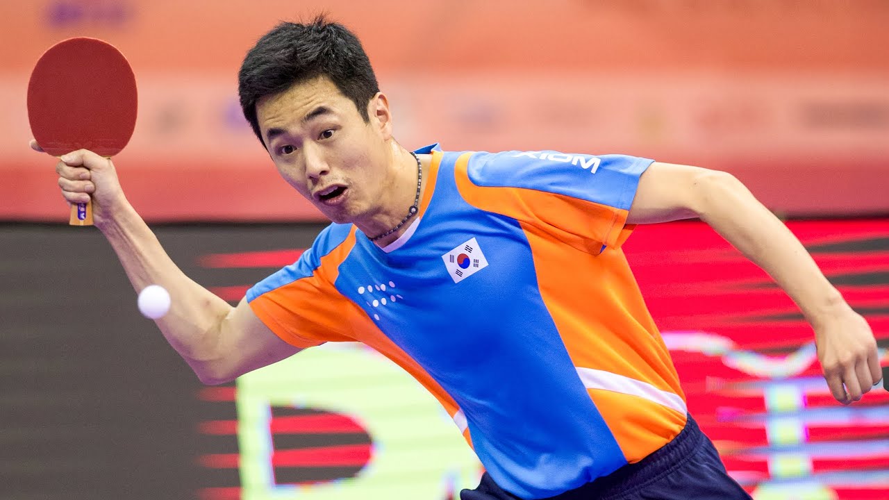 Joo Sae-hyuk at 2016 World Table Tennis Team Championships
