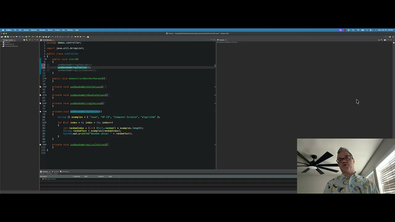 Random Array Indices