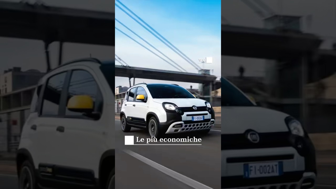 TOP 10 auto pi&ugrave; economiche in Italia nel 2025 #shorts