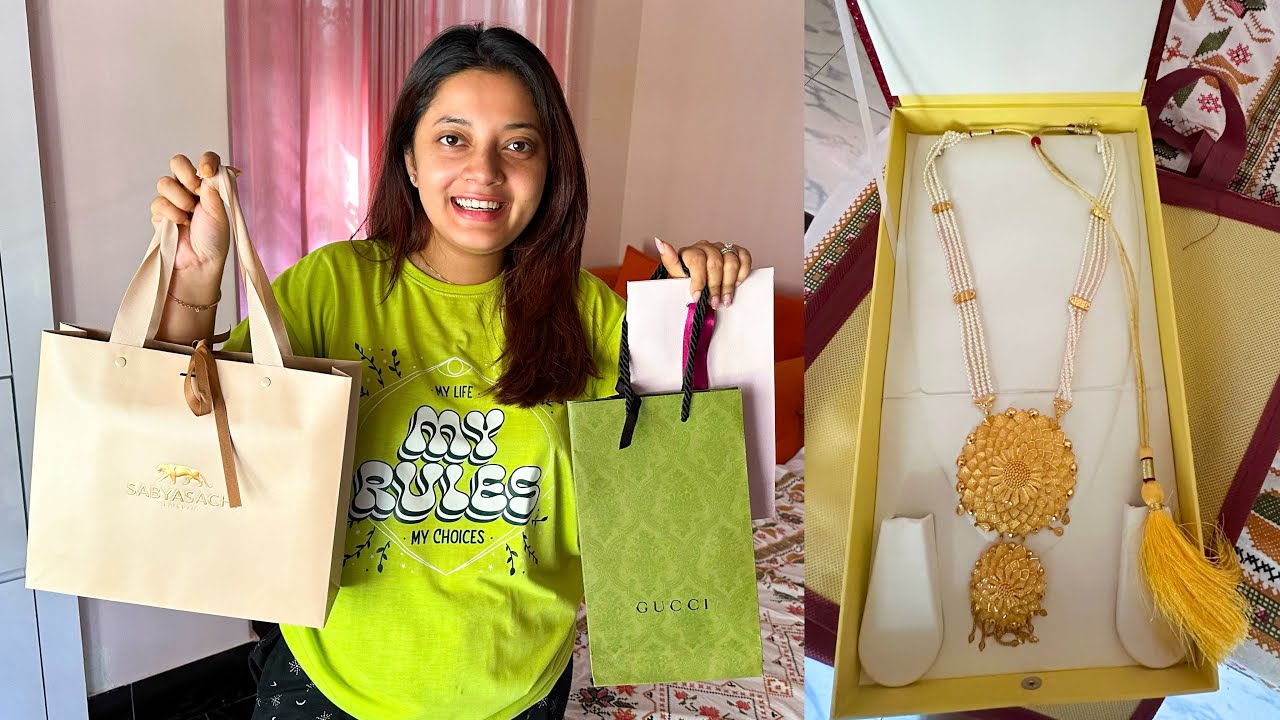My Birthday Gifts ❤️❤️❤️ || Gucci, Sabyasachi and Much More 💕💕💕