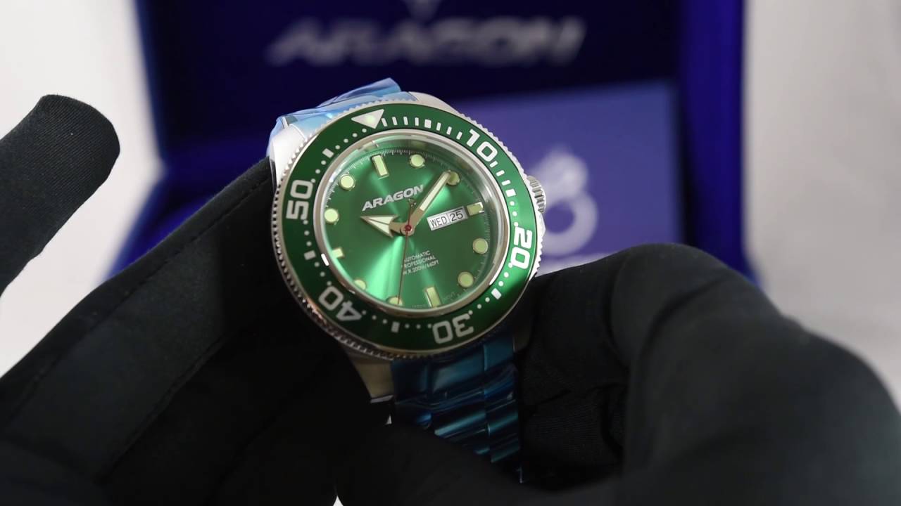 Aragon Divemaster Automatic 50mm A054GRN