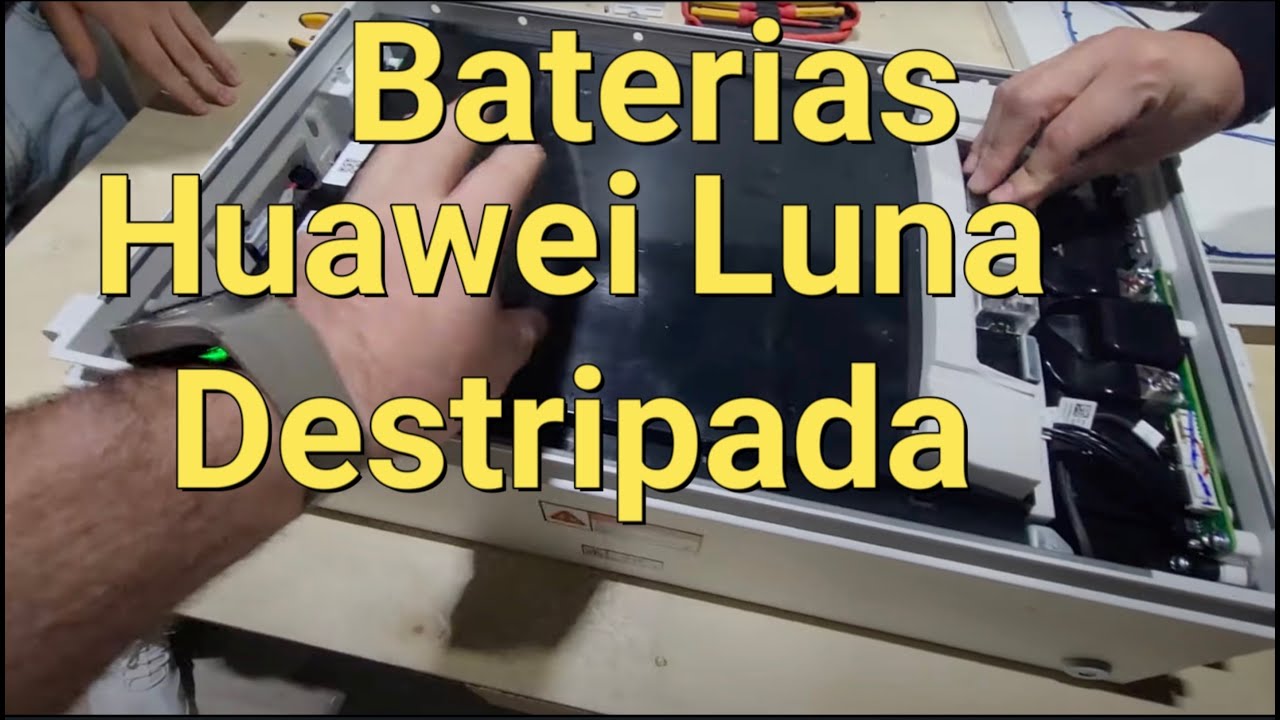 Bateria Luna 2000  por dentro