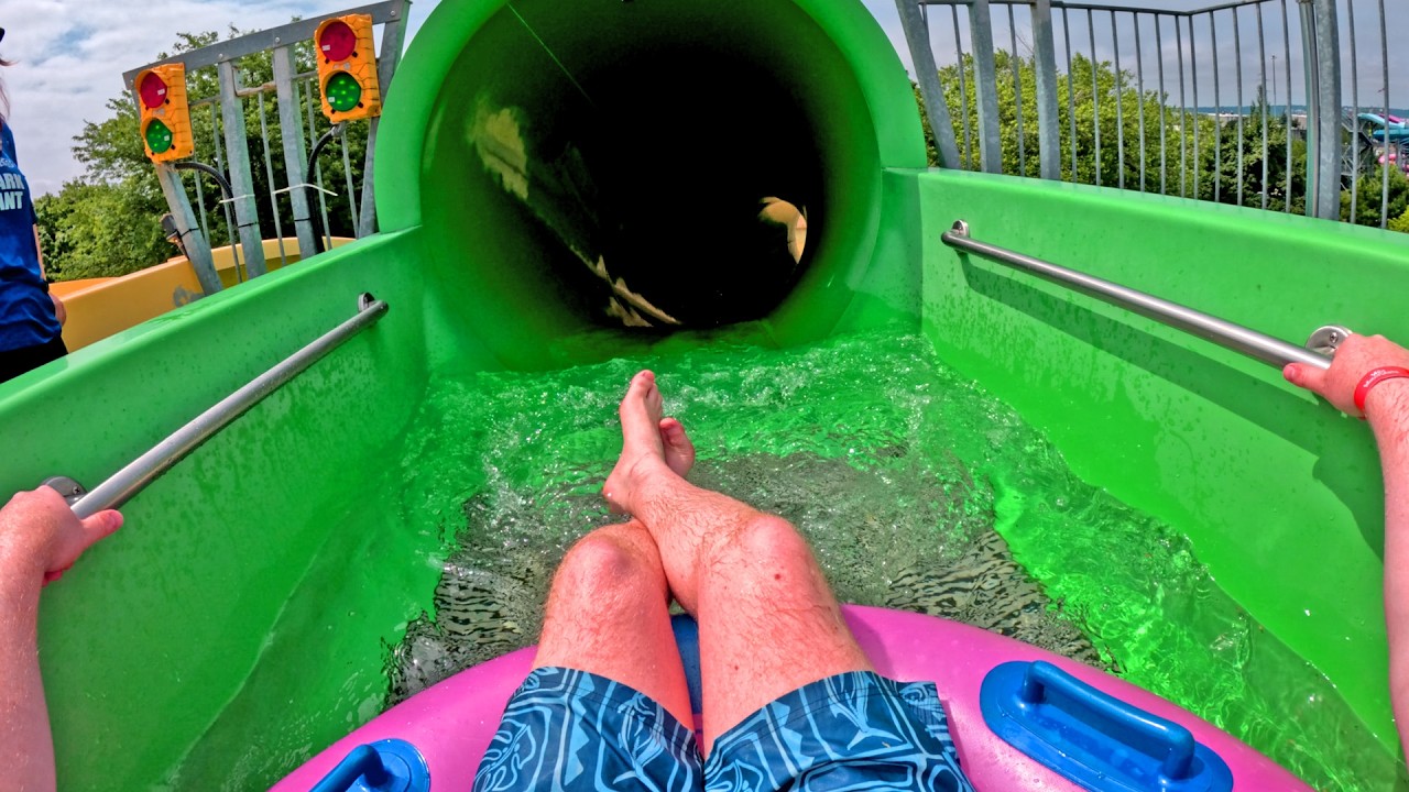 Vertigo Inner Tube Water Slide at Wild Waterworks in Canada