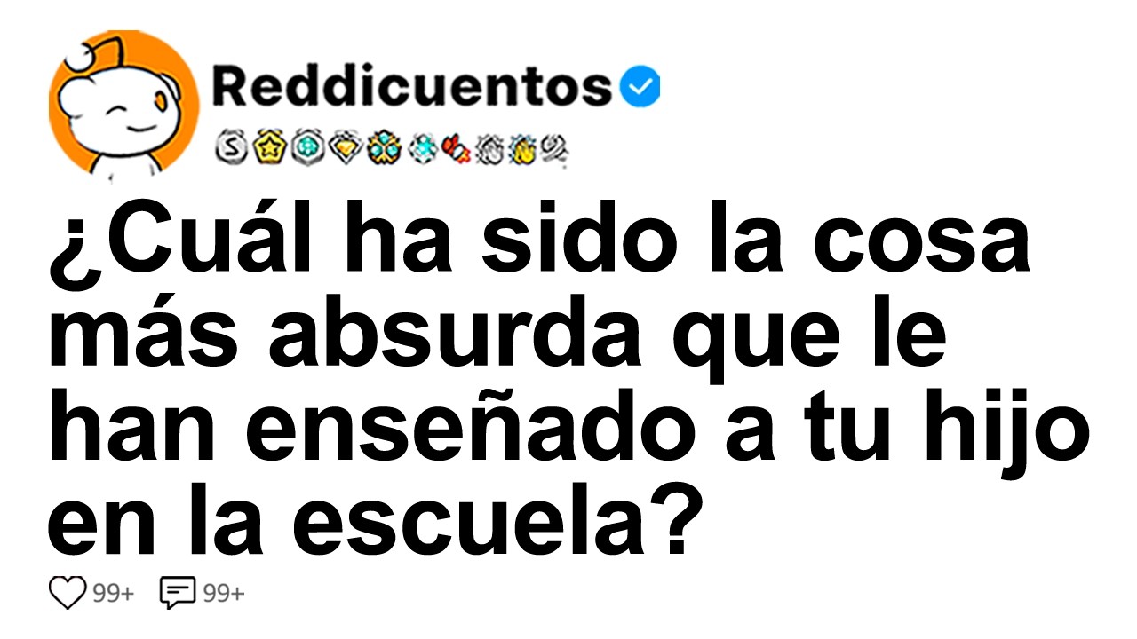 [HISTORIA COMPLETA] ¿Cuál ha sido la cosa más absurda que le han enseñado a tu hijo en la escuela?