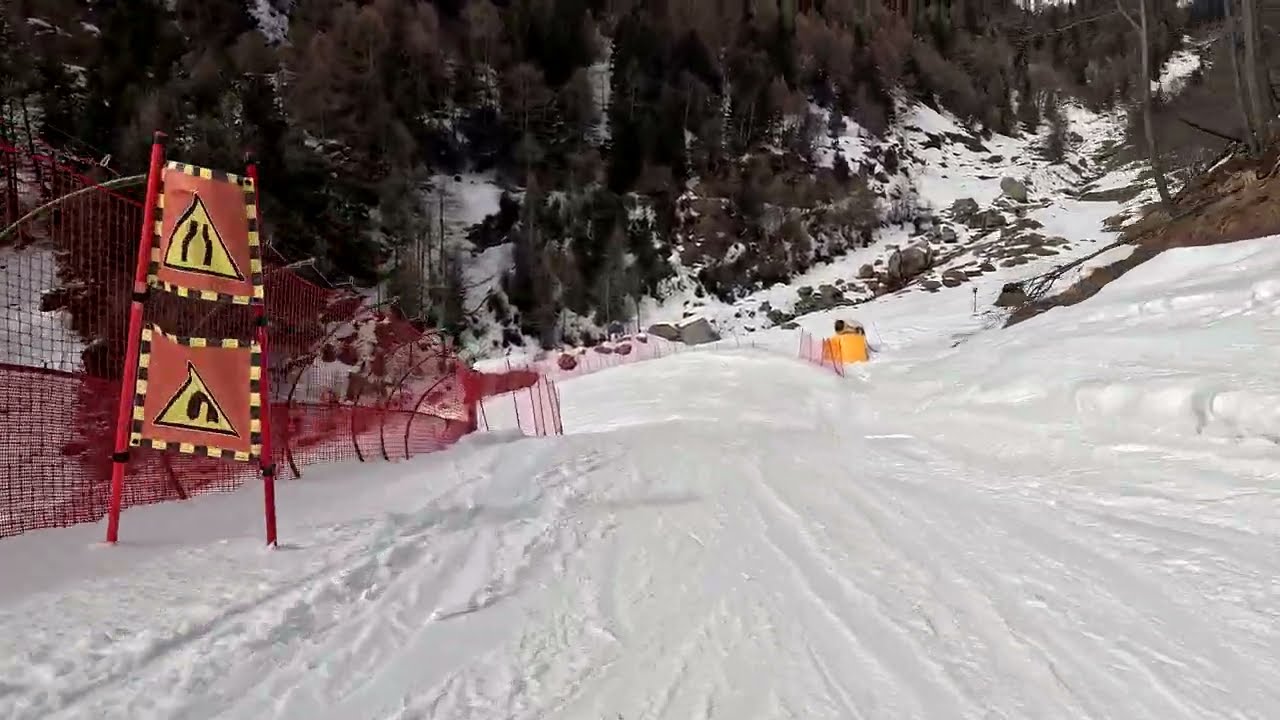 Pejo 3000 w Val di Sole (trasa 15-1/czerwona i 2/niebieska)