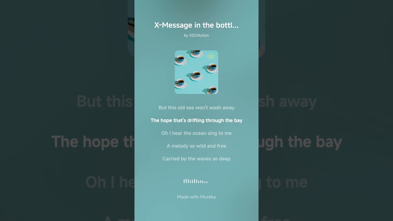 X-Message in the bottle