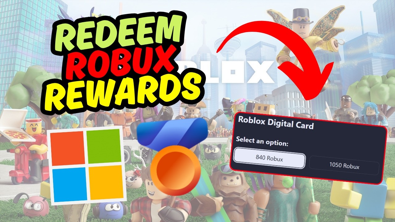 Как получить Robux через Microsoft Rewards