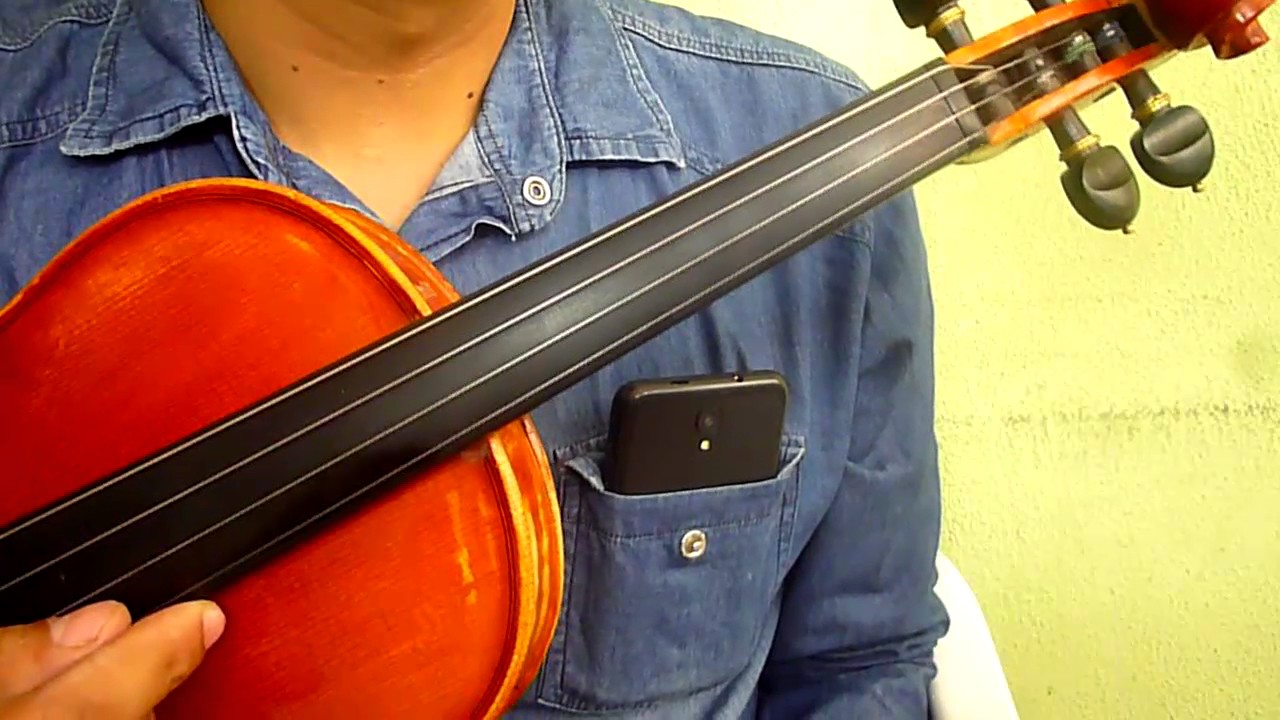 Como tocar las alazanas en el violin