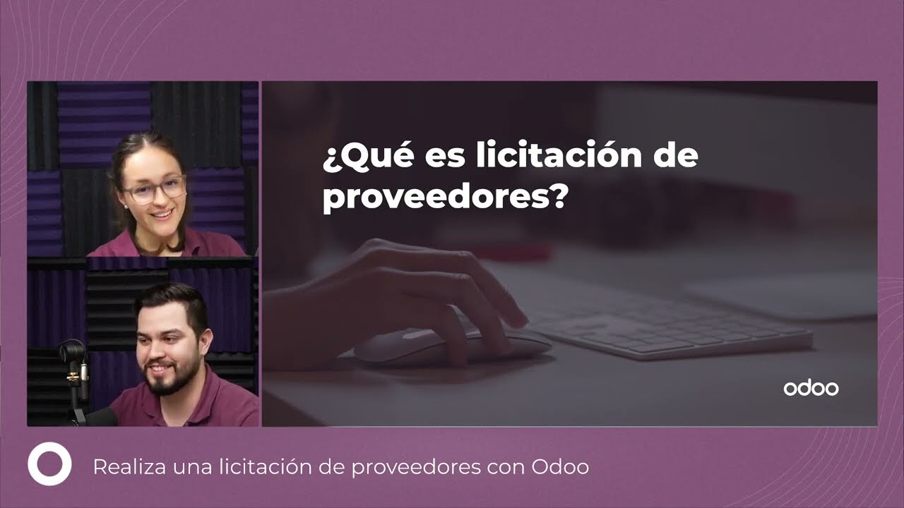Realiza una licitación de proveedores con Odoo
