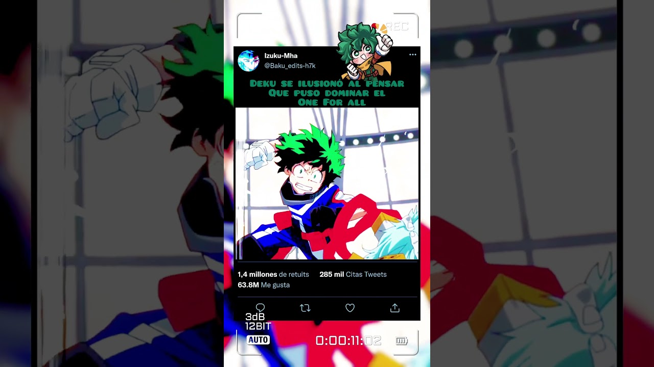 izuku ilusionado 