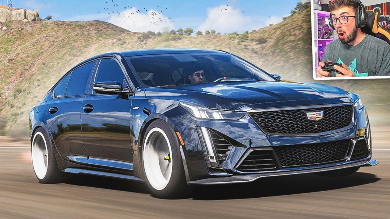 TUNEANDO un CADILLAC CT5-V en FORZA HORIZON 5 😍