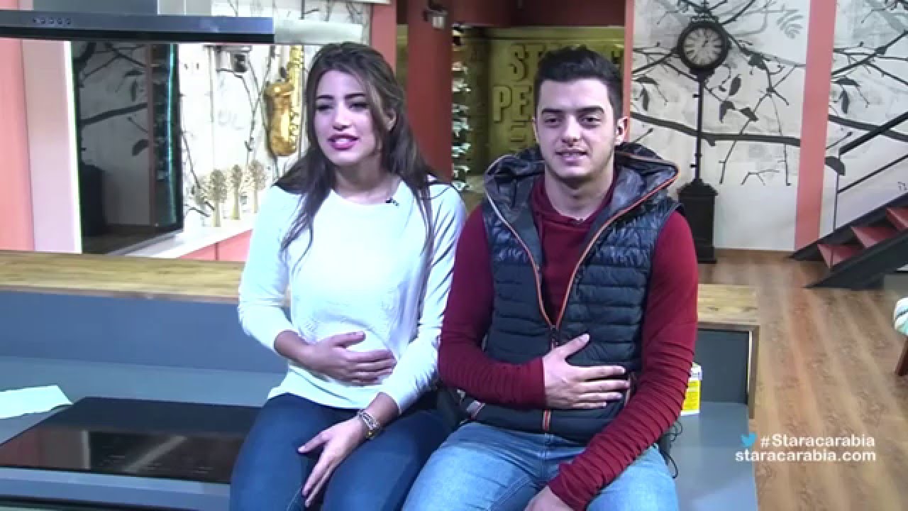 هايدي موسى و رافاييل جبور يطبقان تمارين النفس - ستار اكاديمي 11 - 06/01/2016