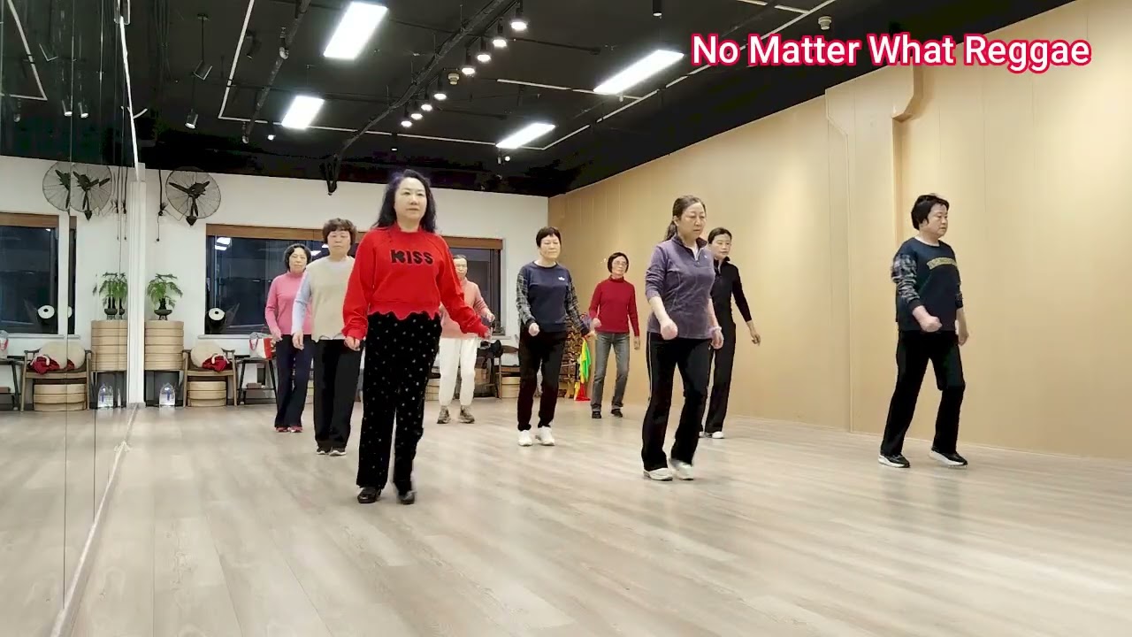 No Matter What Reggae - Line Dance (Demo)
