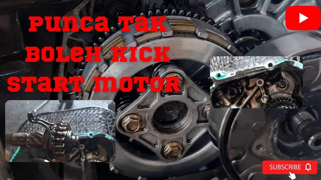 Punca tak boleh kick start motor | Motor tak boleh hidup | Honda ex5 dream