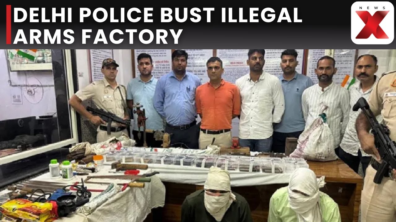 Illegal arms factory busted in Delhi; huge weapons stock seized