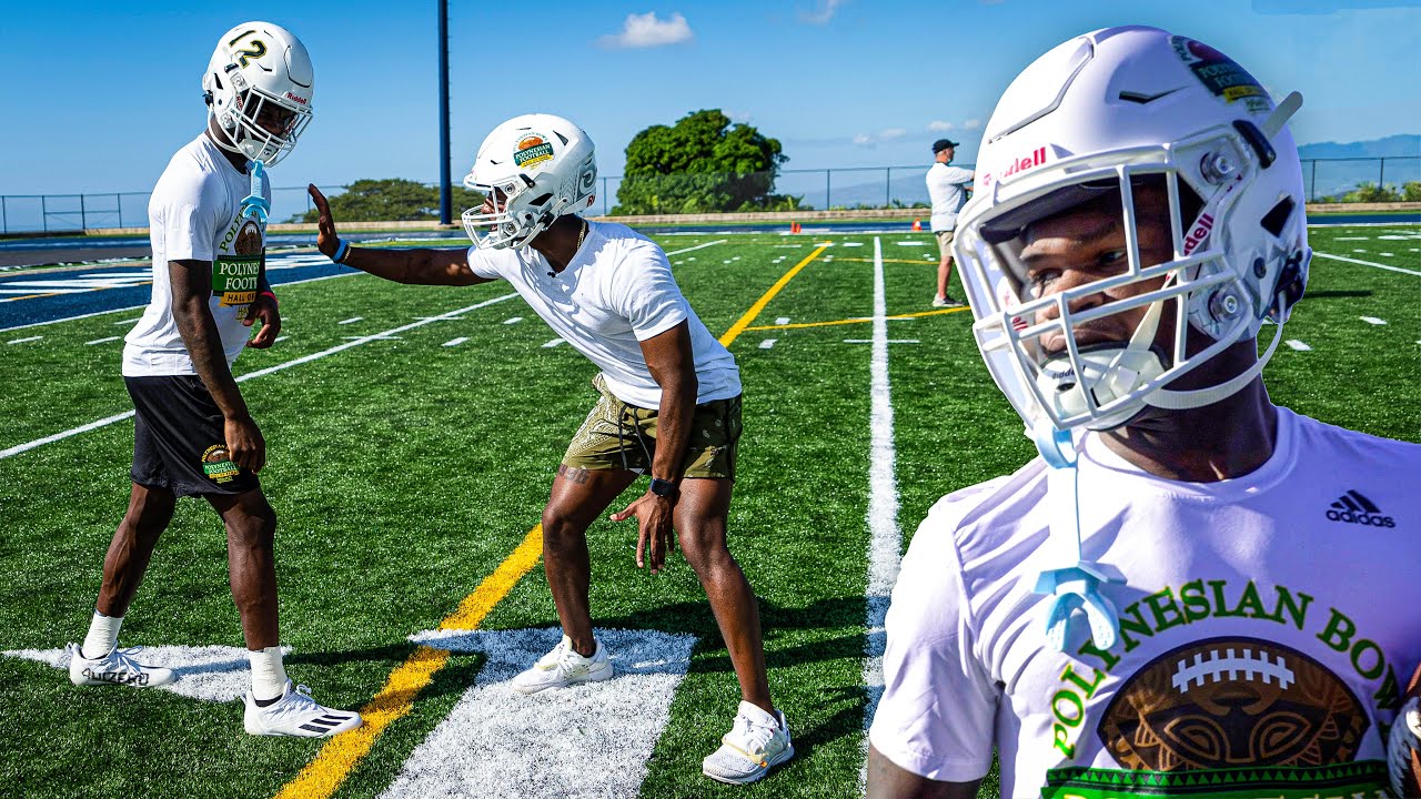 I SNUCK INTO A D1 FOOTBALL PRACTICE! (FT. TRAVIS HUNTER)