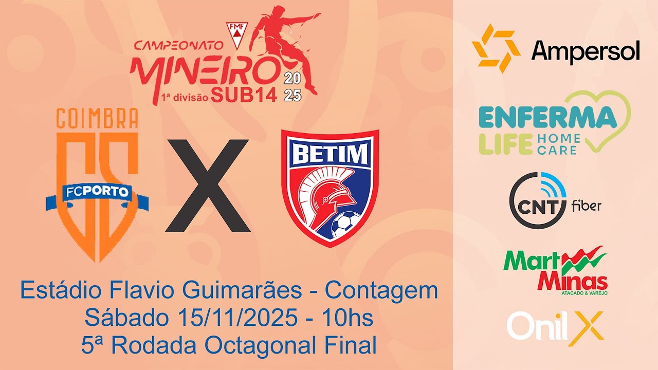 Coimbra FC Porto x Betim - SUB14
