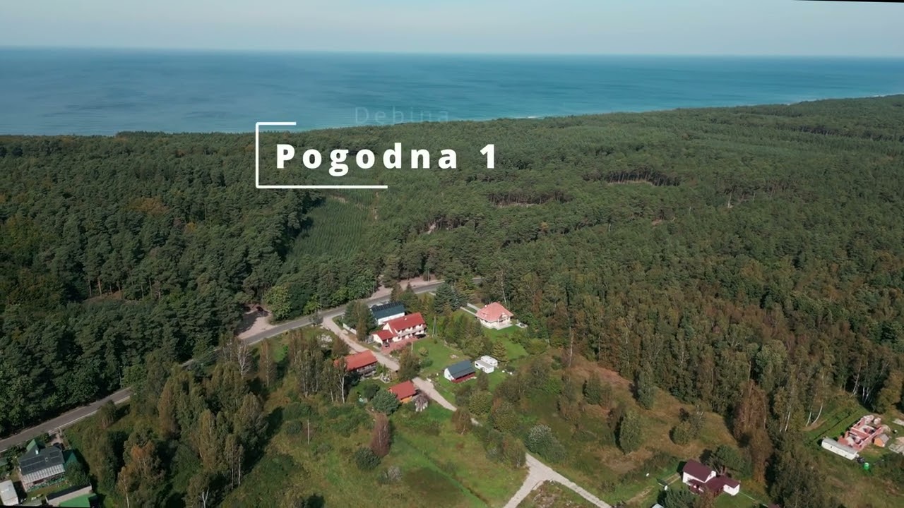 Na sprzedaż, dom wypoczynkowy całoroczny nad morzem, Dębina ul. Pogodna
