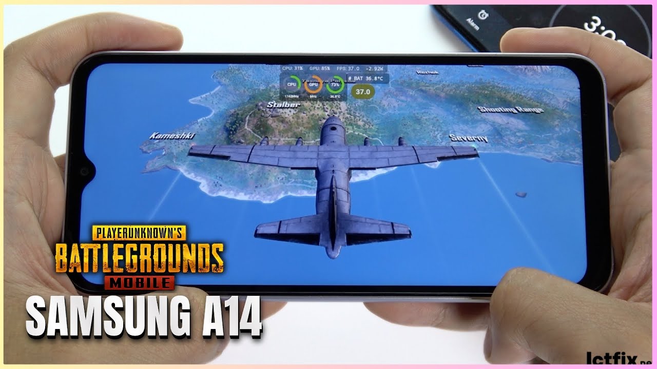 Samsung Galaxy A14 PUBG Mobile Gaming test Update | Exynos 850