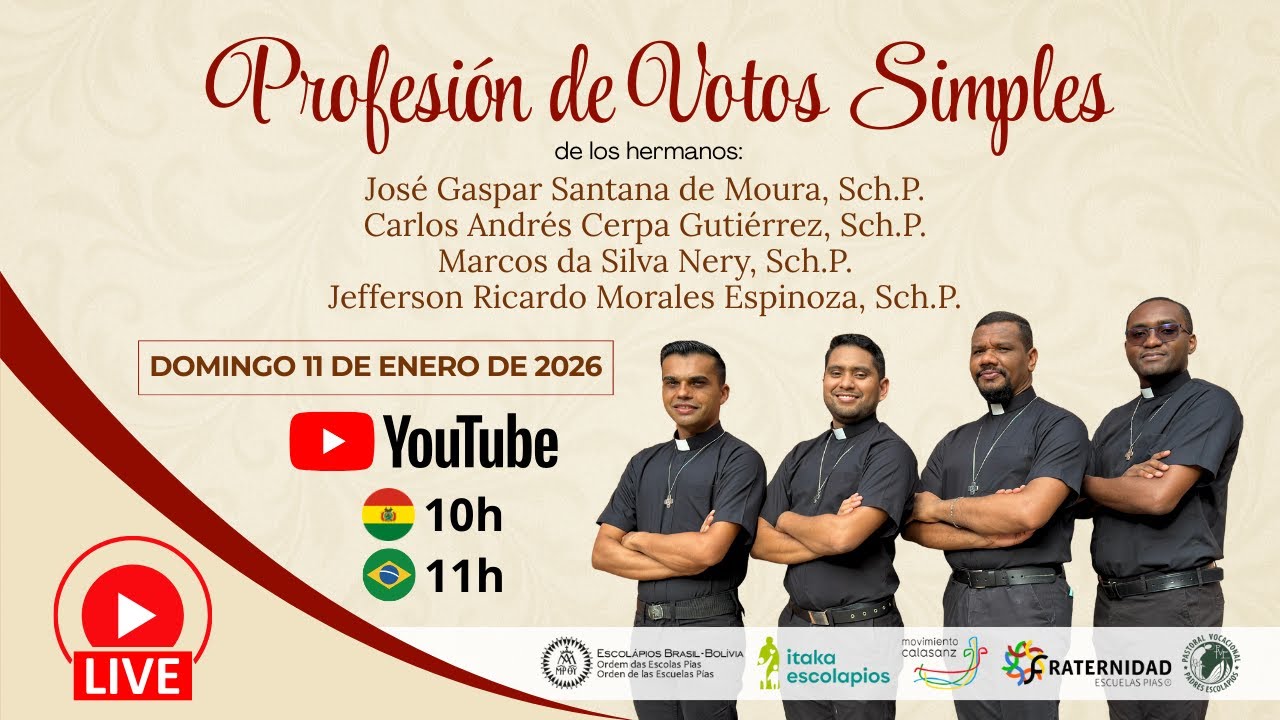Profesión de Votos Simple | 11 de enero de 2026