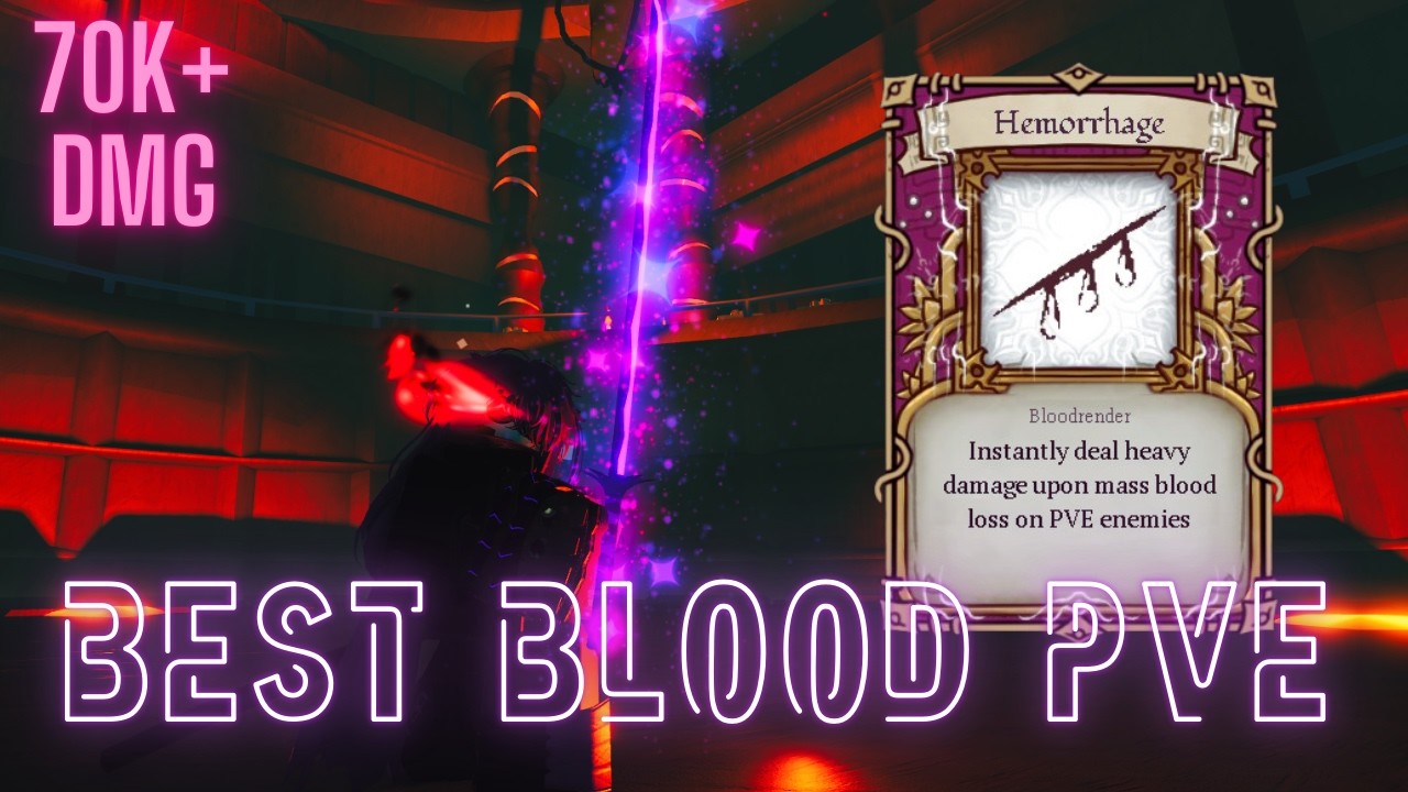 NEW BEST SHATTERED KATANA ENMITY BLOOD PVE (70k+ DMG) | Deepwoken Verse 3