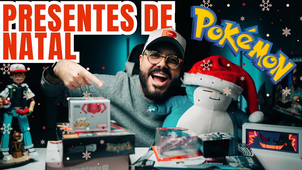 Presentes de Natal Pokémon + Unboxing Black Bolt ⚡