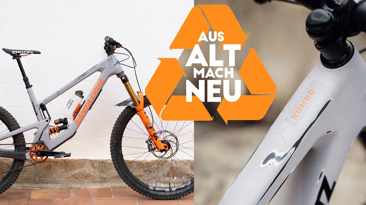 RAHMEN Lackiert! GEHT DAS? Santa Cruz Nomad Remake | Jasper Jauch