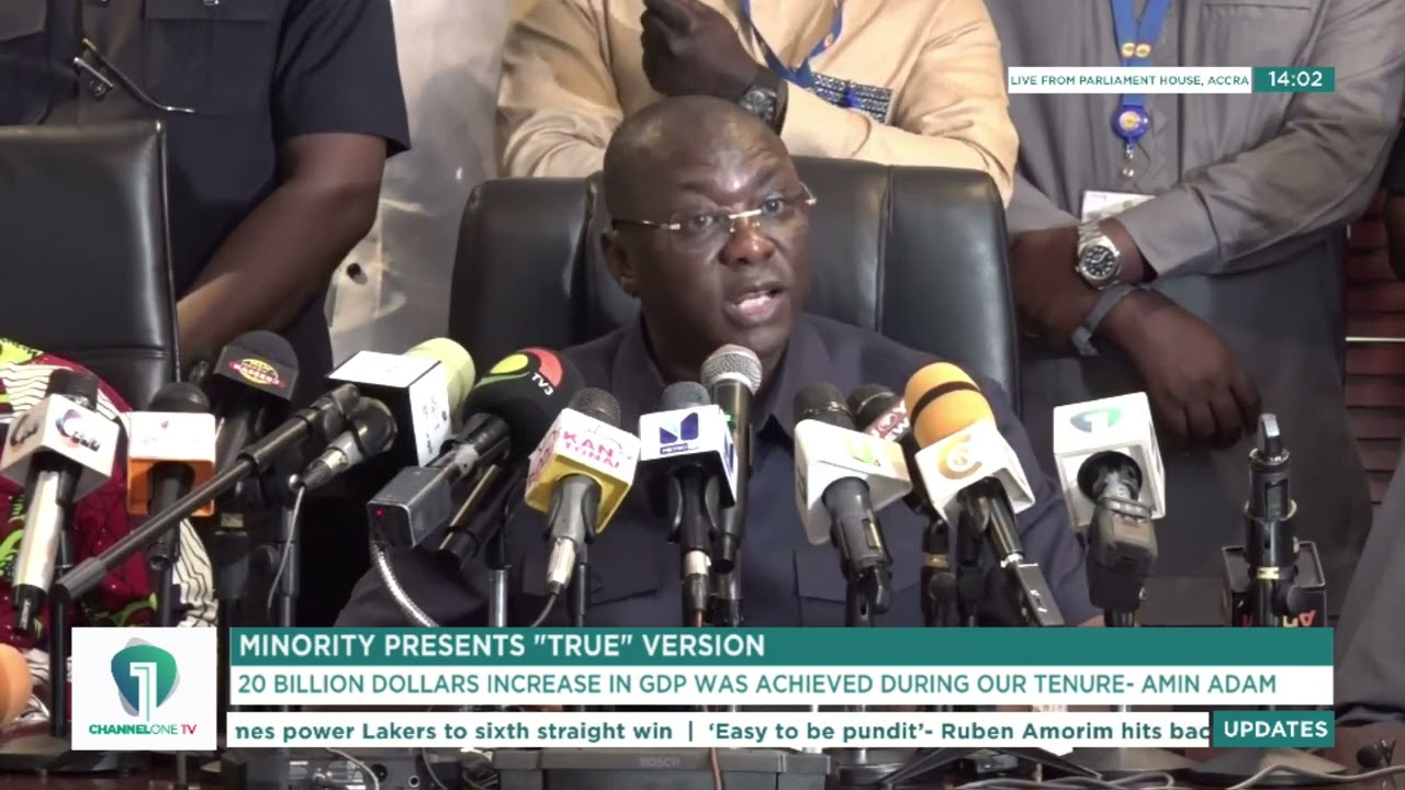 🇬🇭 Minority in Parliament Present the 
