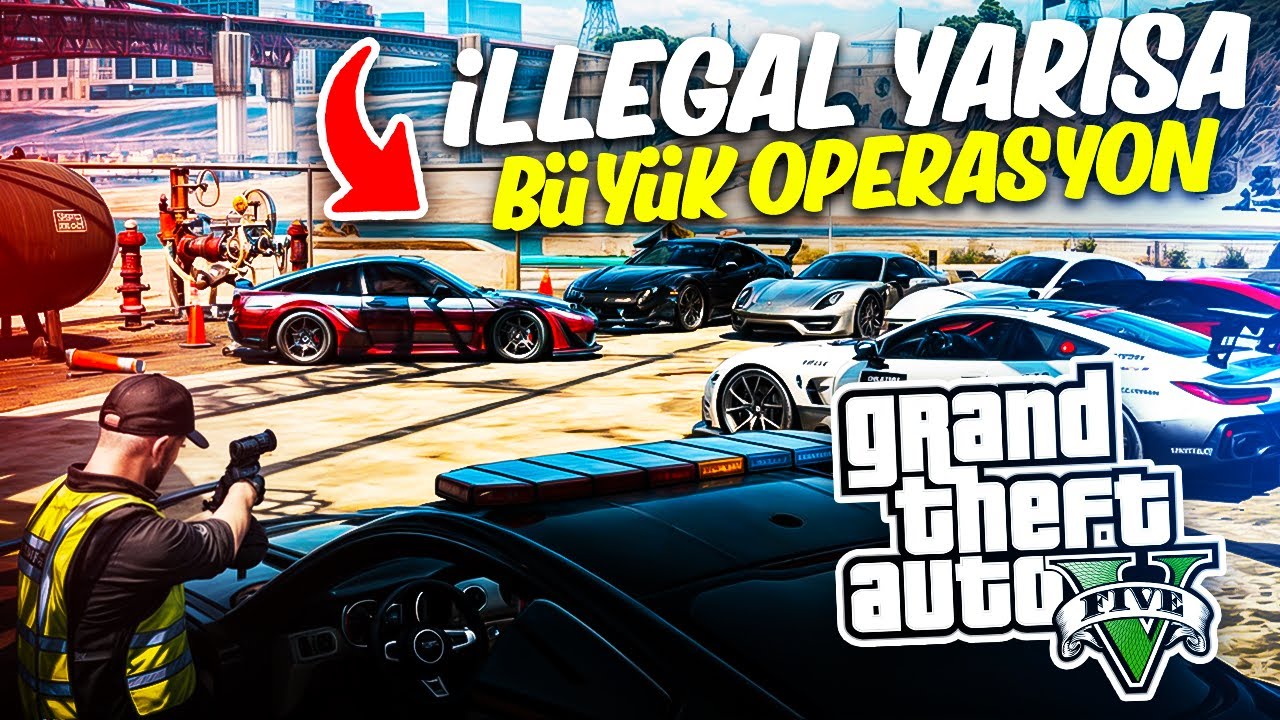 GTA 5 HAYDAR İLE POLİSİYE !!! İLLEGAL YARIŞA BÜYÜK OPERASYON  !!!? #50