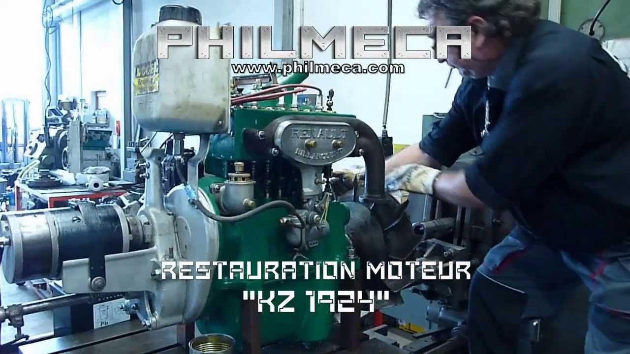 PHILMECA - Restauration d'un moteur KZ 1924