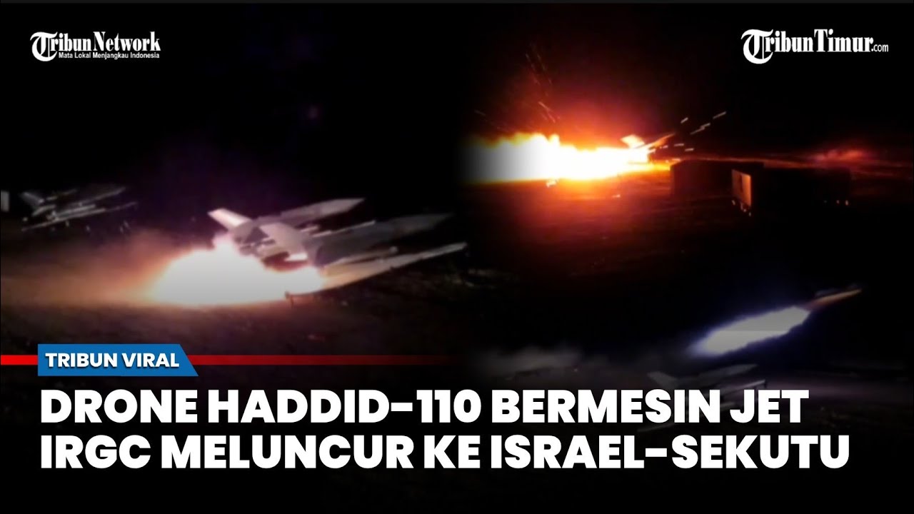 Gelap Gulita! Pasukan Garda Revolusi Islam Iran IRGC Luncurkan Drone Kamikaze ke Amerika-Israel