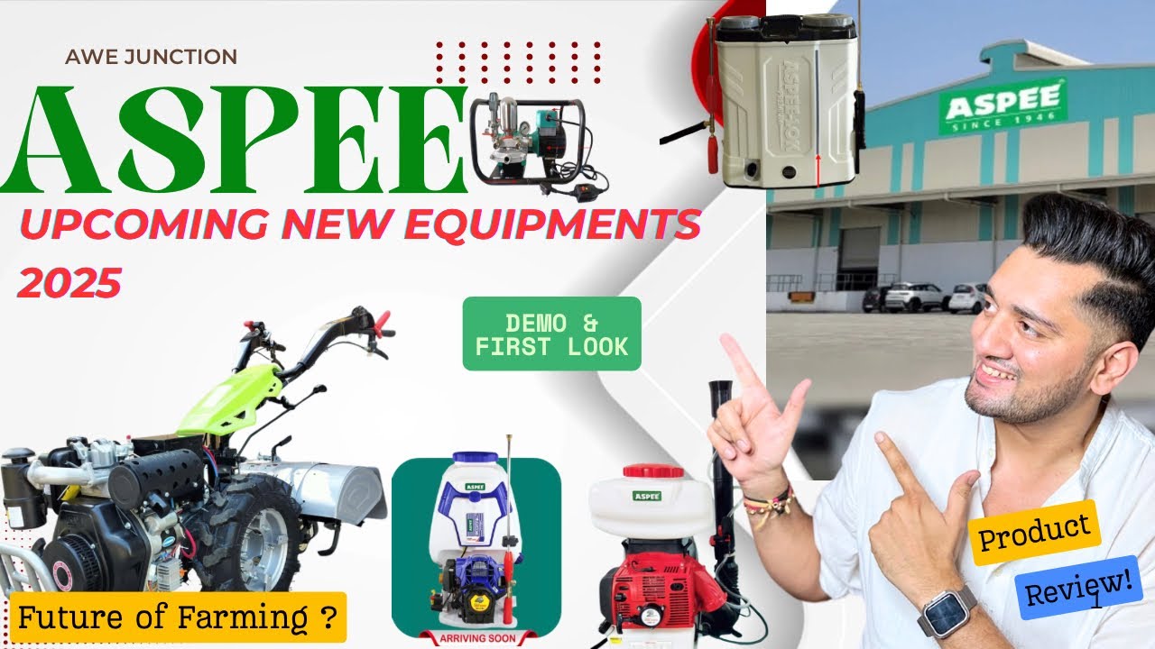 ASPEE New Farming Products | Exclusive Demo & First Look | Modern Kissan | Indian Framer