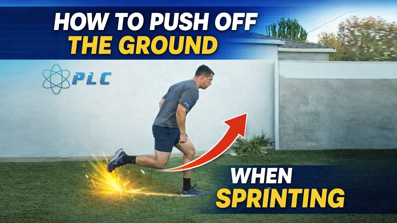 Speed Training: How To Properly Push Off The Ground When Sprinting