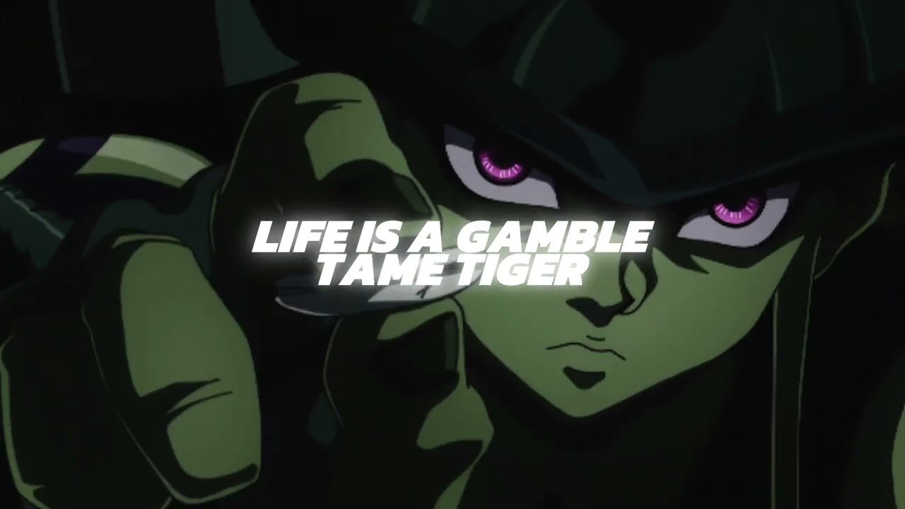 TAME TIGER - LIFE IS A GAMBLE (SLOWED)