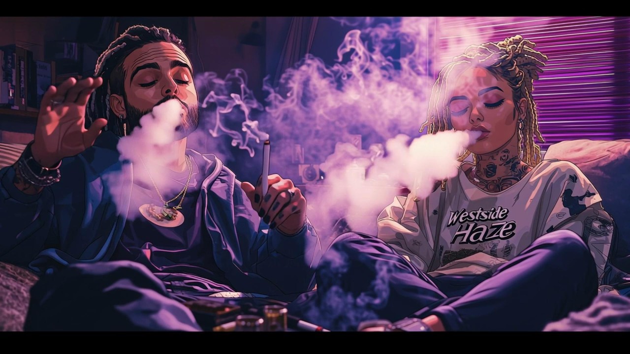 Slow Smoke Sessions — Stoner Chill Rap & Trap | Heavy Low End • Sub Bass Ride • 420 Vibes